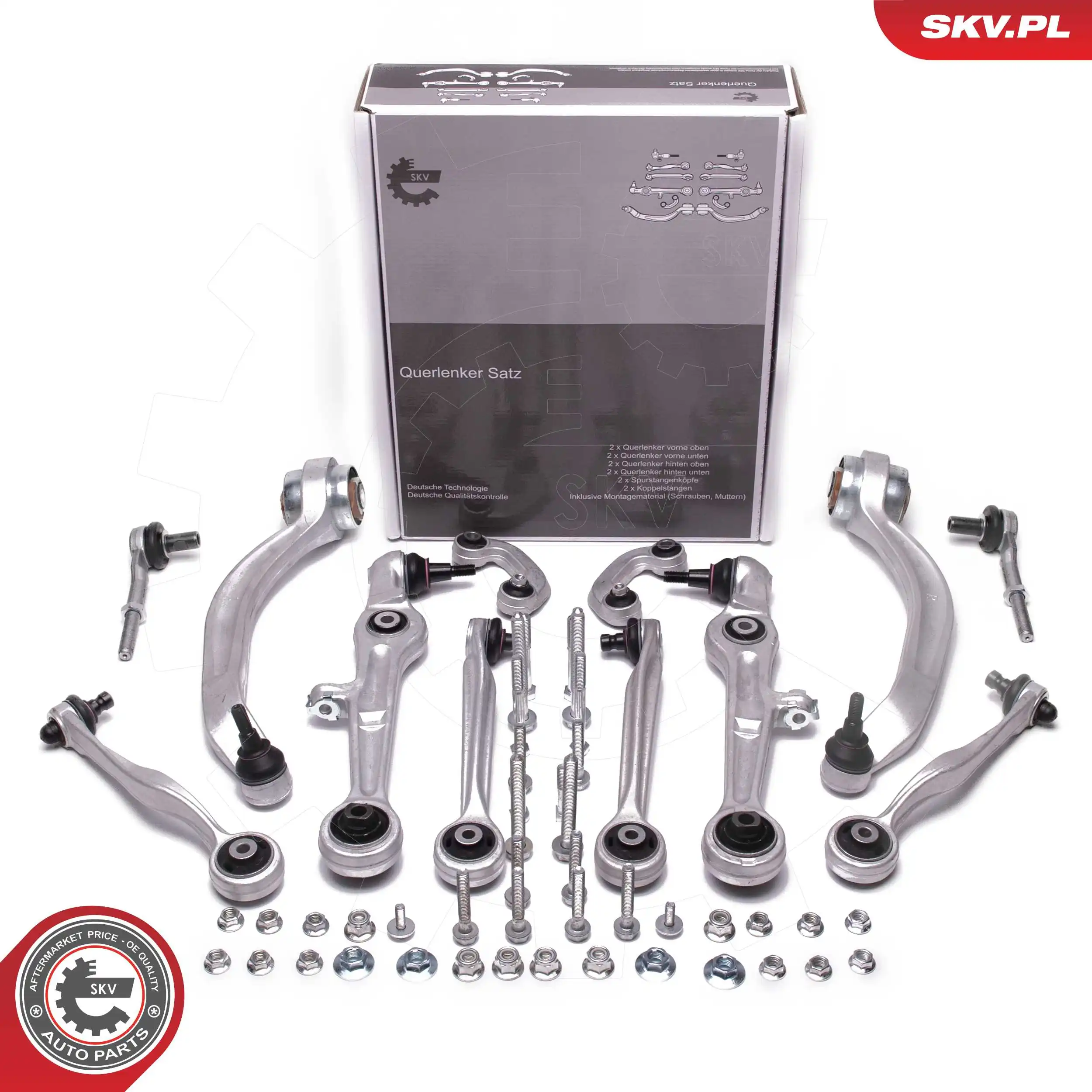 Control/Trailing Arm Kit, wheel suspension